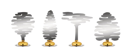 Alessi Barkplace Tree Set bestehend aus Tischkartenhaltern