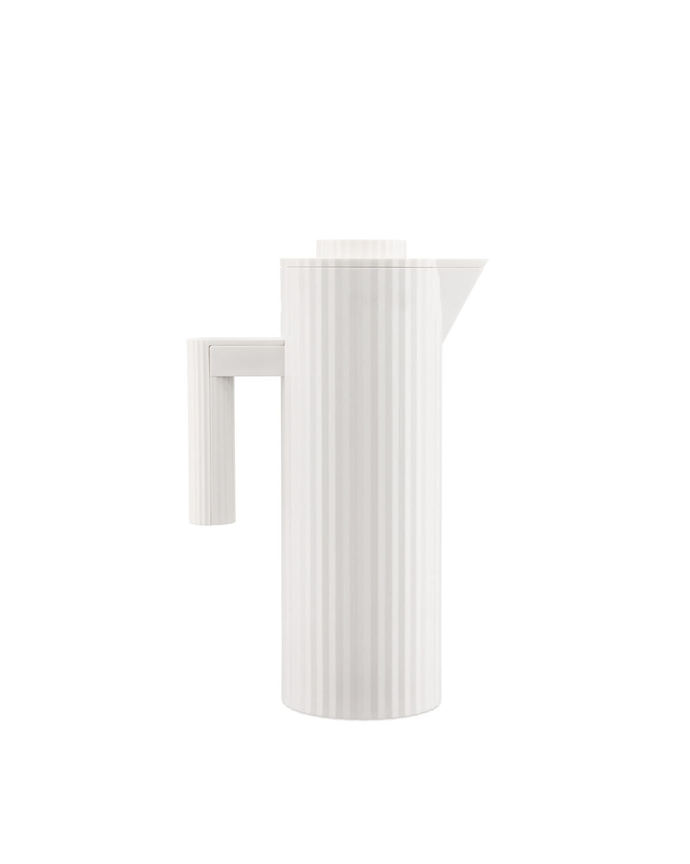 Alessi Plissé Isolierkanne, Farbe Weiß