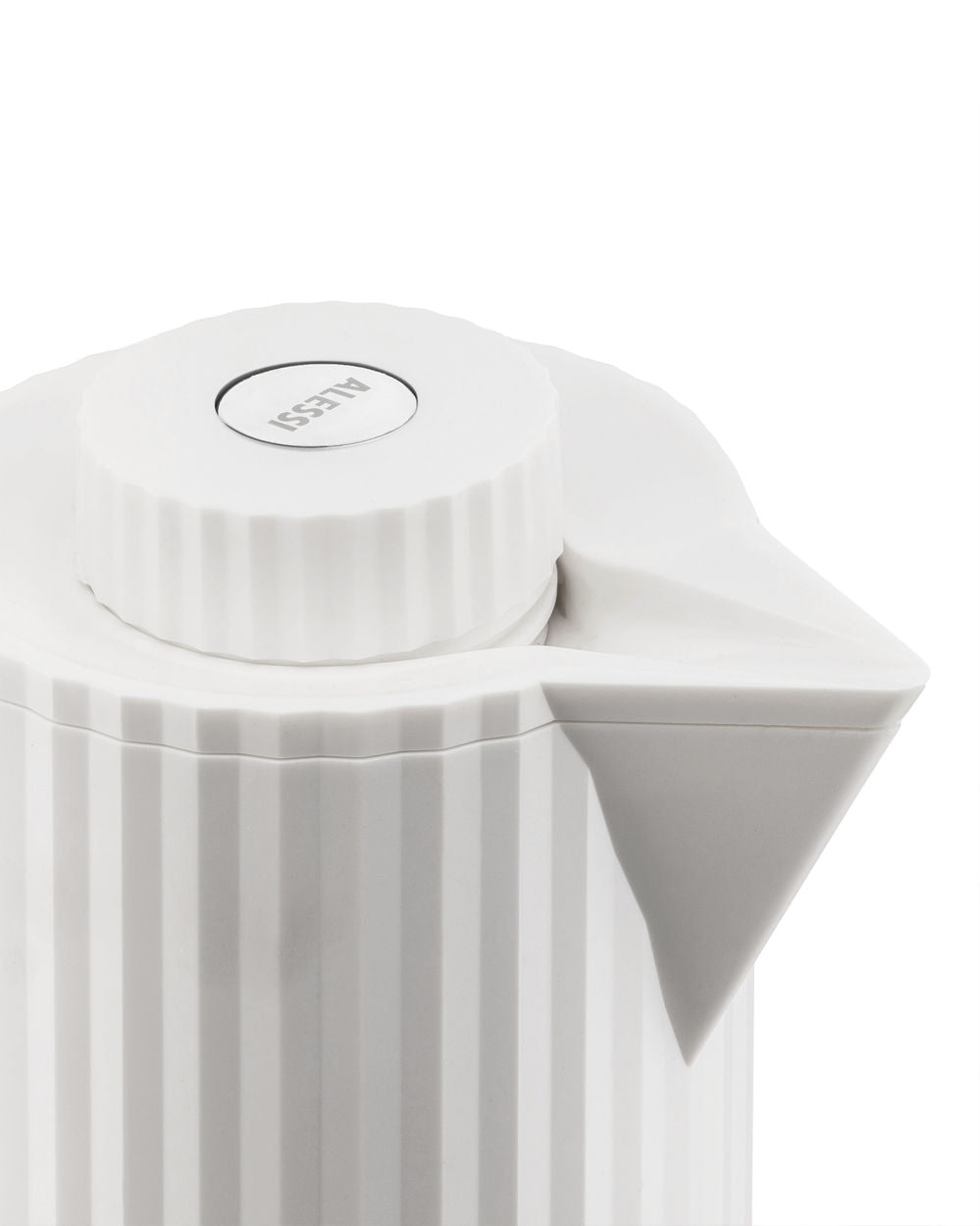 Alessi Plissé Isolierkanne, Farbe Weiß