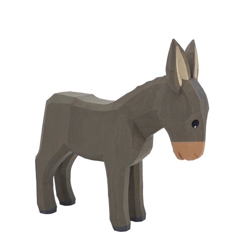 Lotte Sievers-Hahn Krippenfiguren 12cm, Esel 9cm