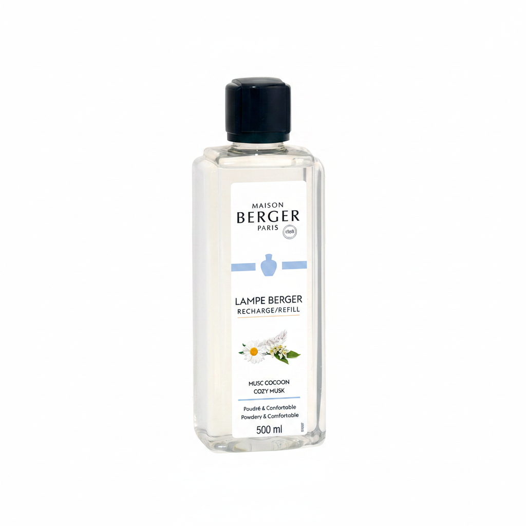 Maison Berger Pudriger Moschus - Lampe Berger Duft 500 ml
