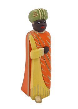 Lotte Sievers-Hahn Krippenfiguren 12cm, Fürst farbig 13,5cm