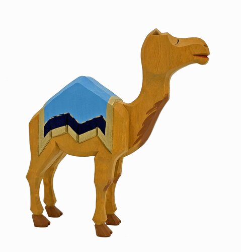 Lotte Sievers-Hahn Krippenfiguren 12cm, Kamel stehend 16cm