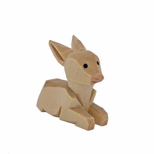 Lotte Sievers-Hahn Krippenfiguren 12 cm, Zicklein liegend 3 cm