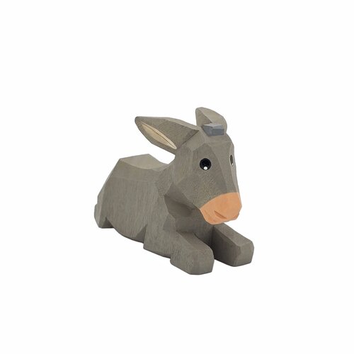 Lotte Sievers-Hahn Krippenfiguren 12cm, Esel klein liegend 3cm