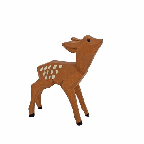 Lotte Sievers-Hahn Krippenfiguren 12cm, Kitz schnuppernd 5cm