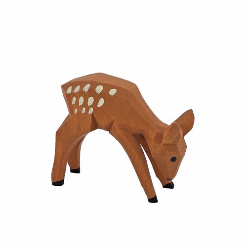 Lotte Sievers-Hahn Krippenfiguren 12cm, Kitz äsend 3cm