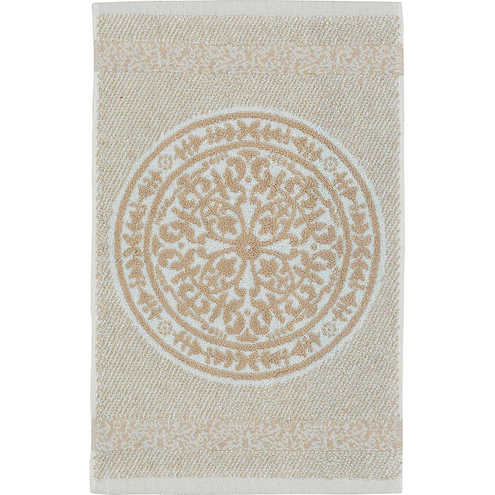 Leitner Leinen Frottiertuch 443 "Rosetta" 30x50