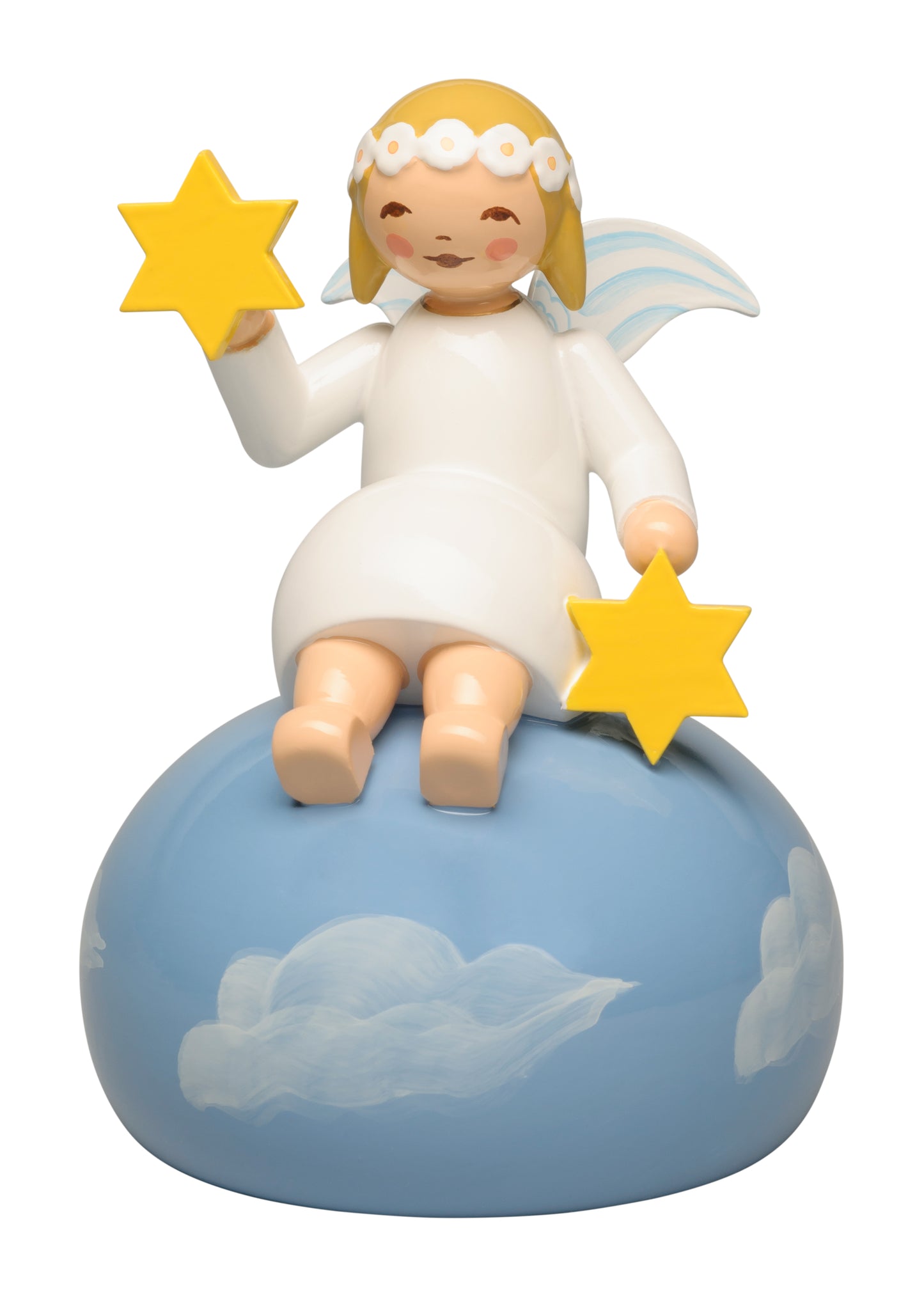 Wendt & Kühn Enegl mit Margeritenkranz auf Wolken