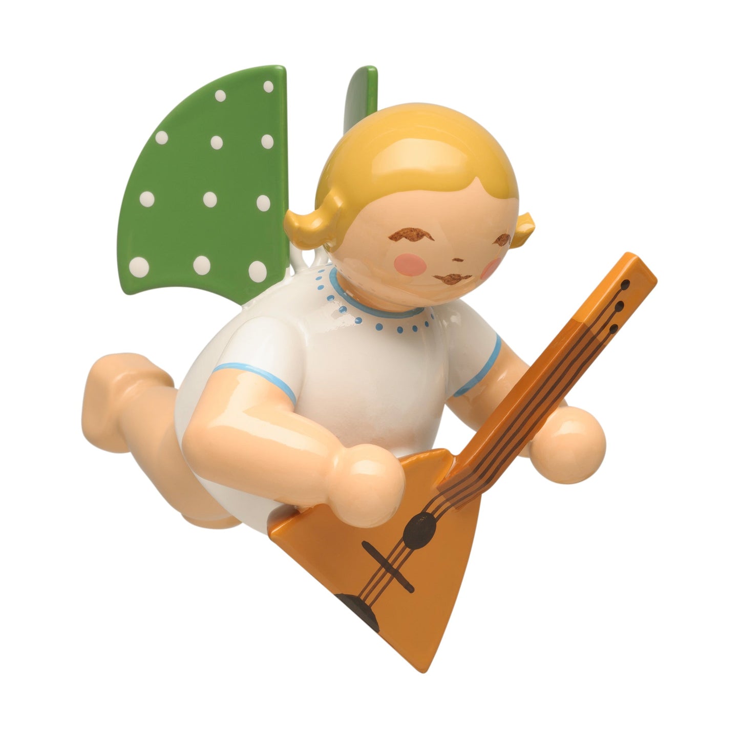 Wendt & Kühn Engel schwebend, mit Balalaika