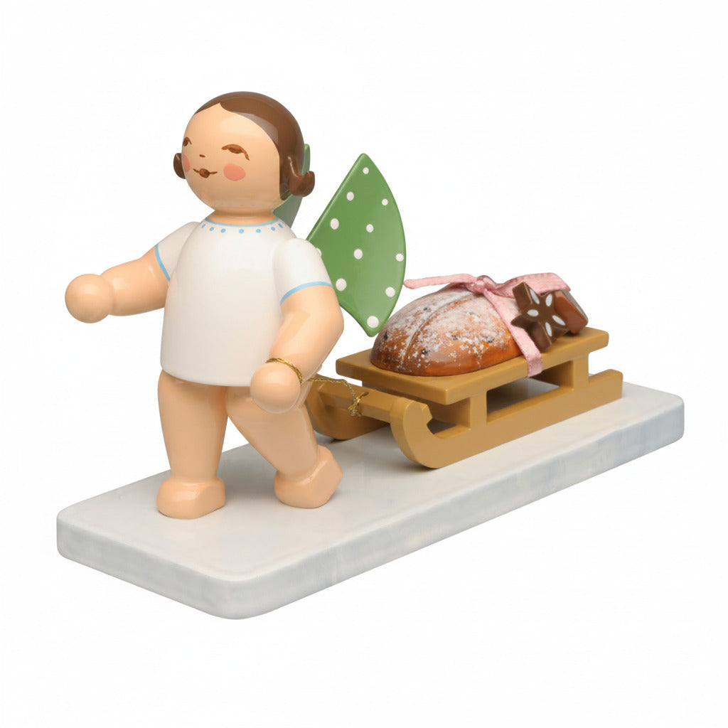 Wendt & Kühn Engel mit Stollen und Lebkuchen