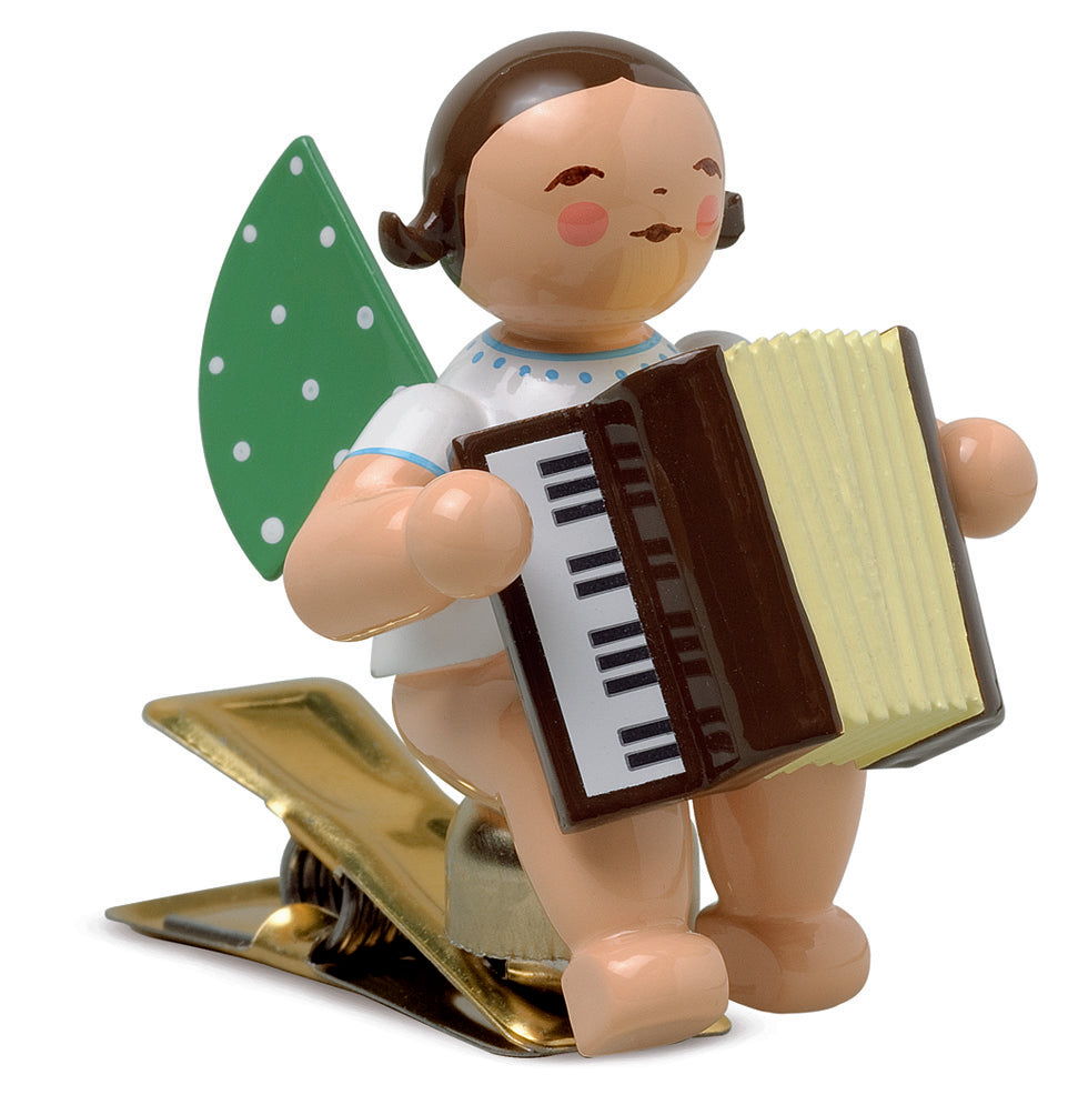 Wendt & Kühn Engel auf Klemme mit Akkordeon