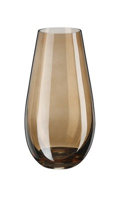 INGE-GLAS Vase hellbraun 24,5cm
