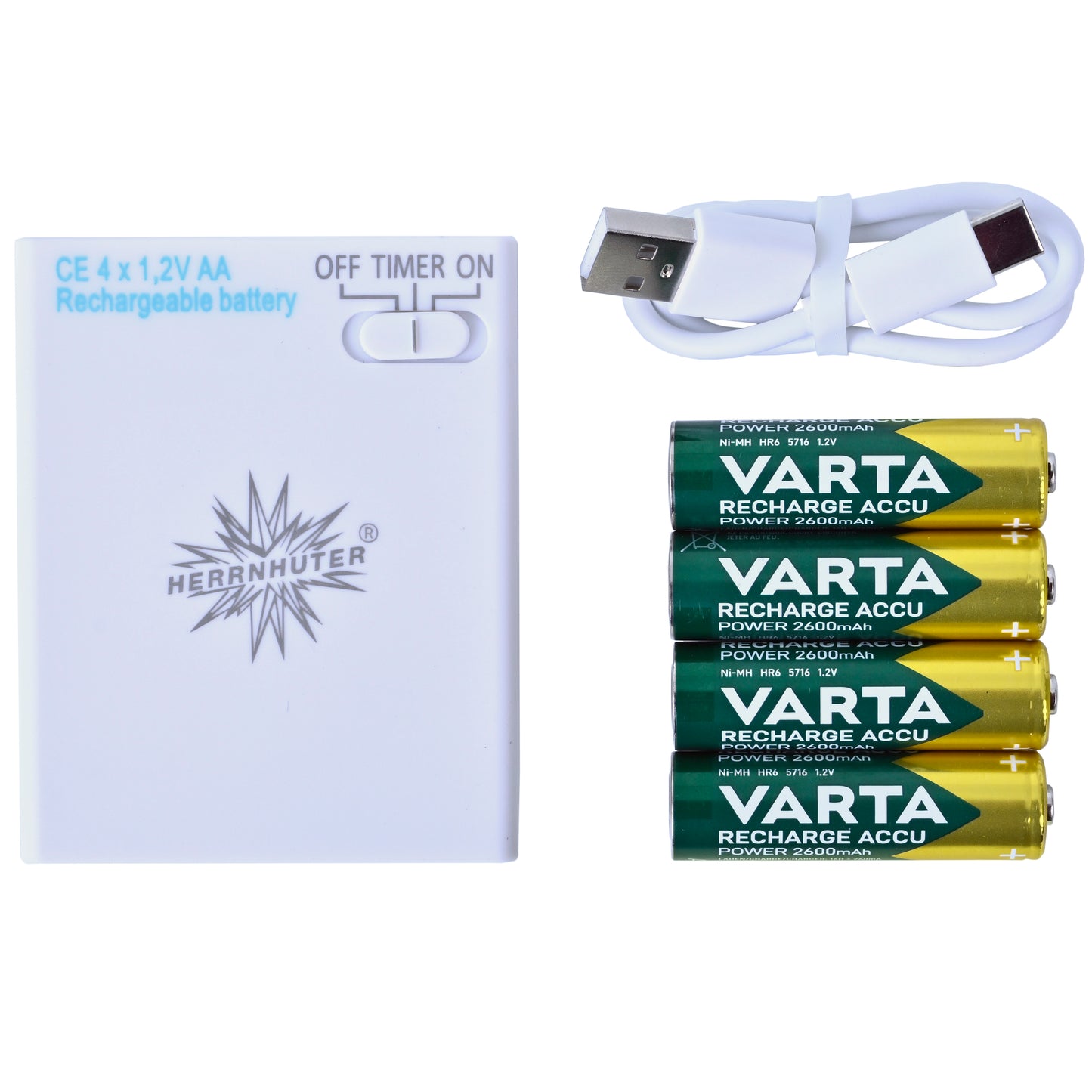 Herrnhuter Sterne Zubehör Batterie- und Akkuhalter