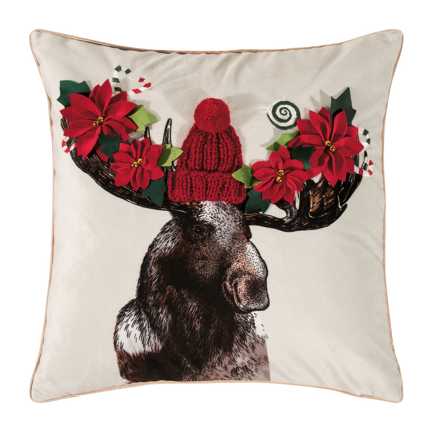 PAD Kissenhülle "Elk" 45x45cm, Farbe MInt