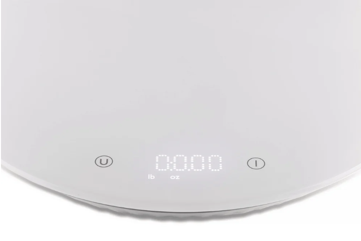 Alessi Plissee Digitale Küchenwaage Design Michele De Lucchi