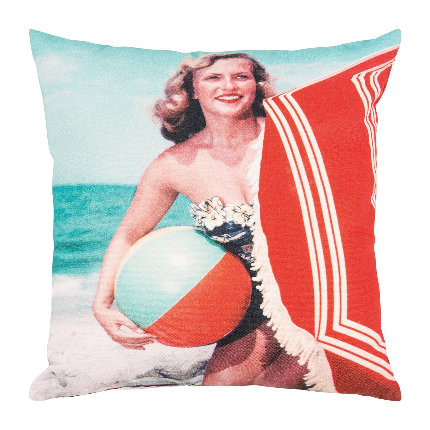 PAD Kissenhülle "Seaside" 45x45cm, Farbe Multicolor