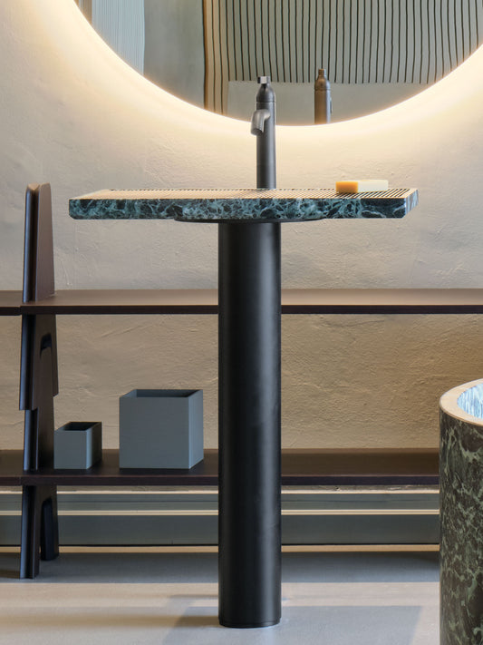 Agape Waschbecken ELL Marmor Verde Alpi