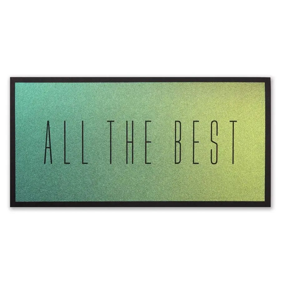 Bethge Grußkarte "All the best" Schwarz