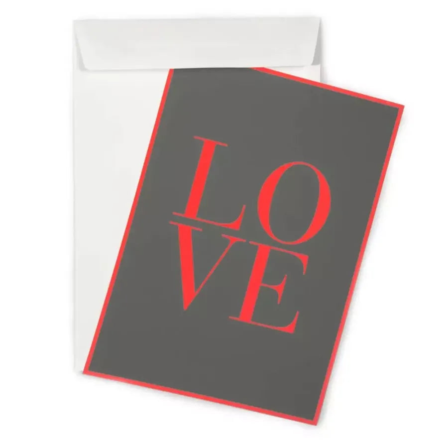 Bethge Grußkarte Love Klappkarte A4