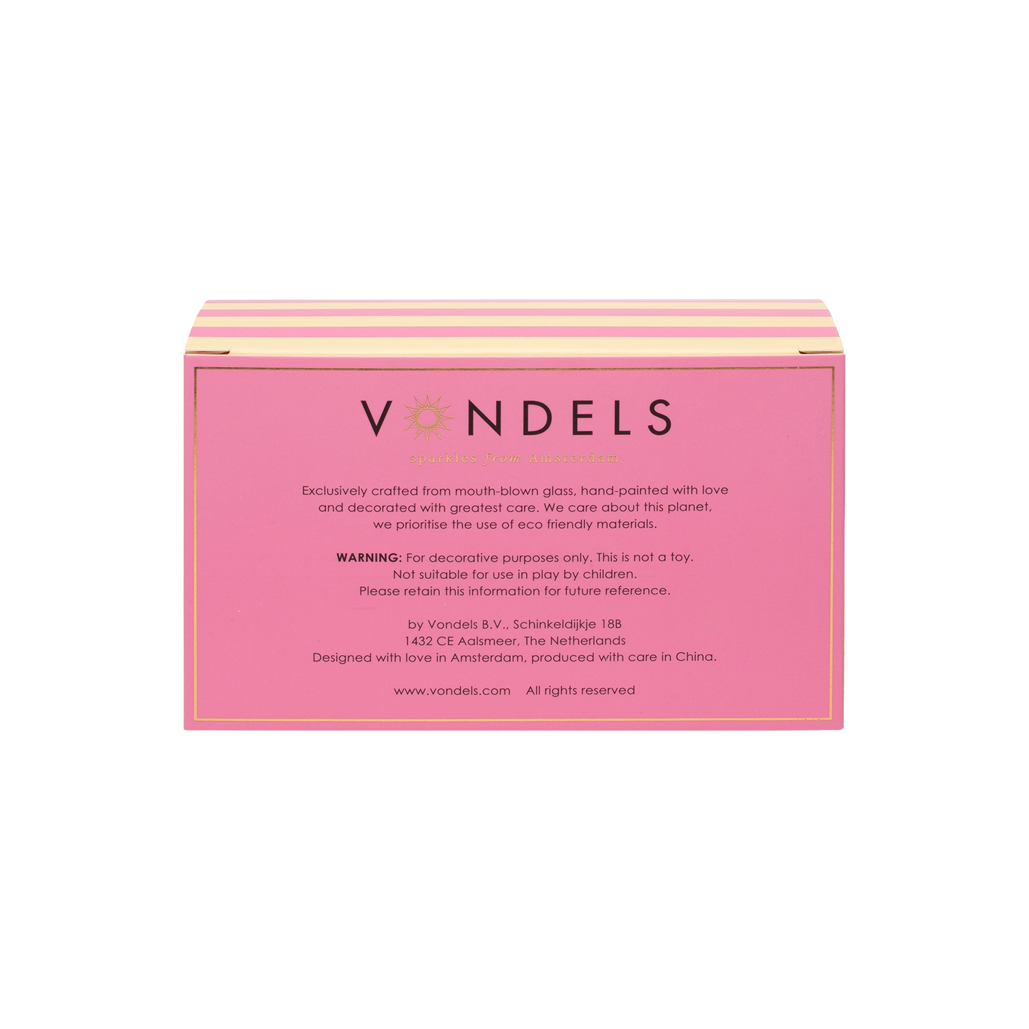 Vondels Glasornament Easter Set Hunny Bunny w/Box 6cm