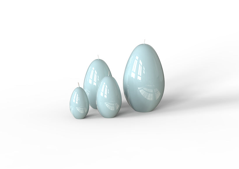 Engels Kerzen Objektkerze Ei Glanz-Lack d 6 H 9 cm