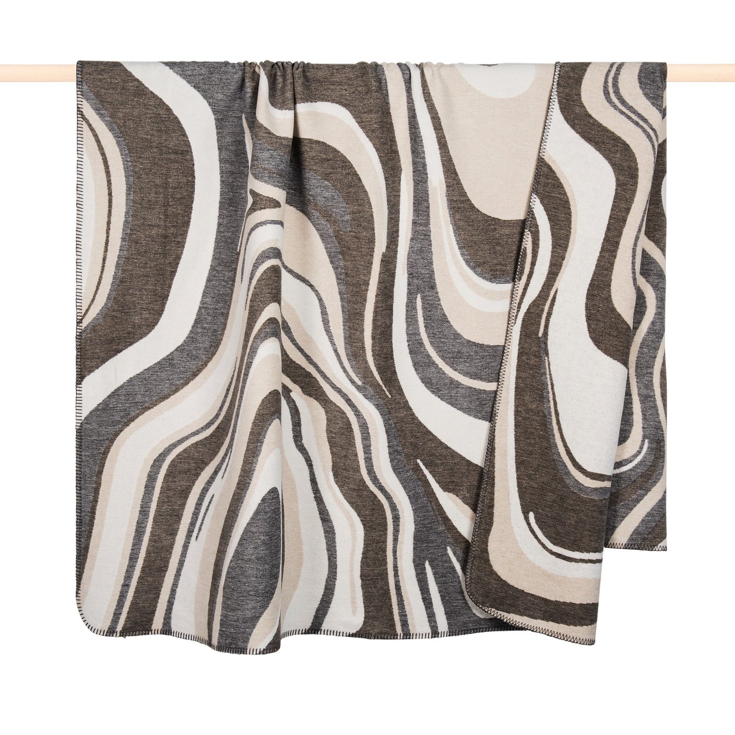 PAD Plaid "Marble" 150x200cm, Farbe Grey