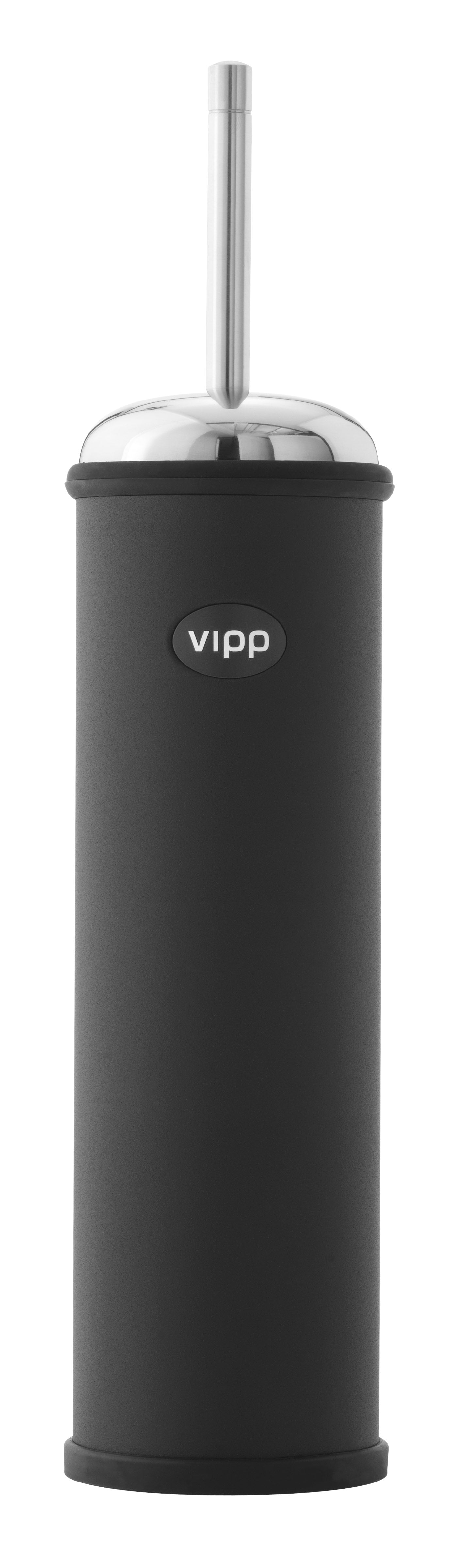 Vipp WC-Bürste für Wandbefestigung, schwarz