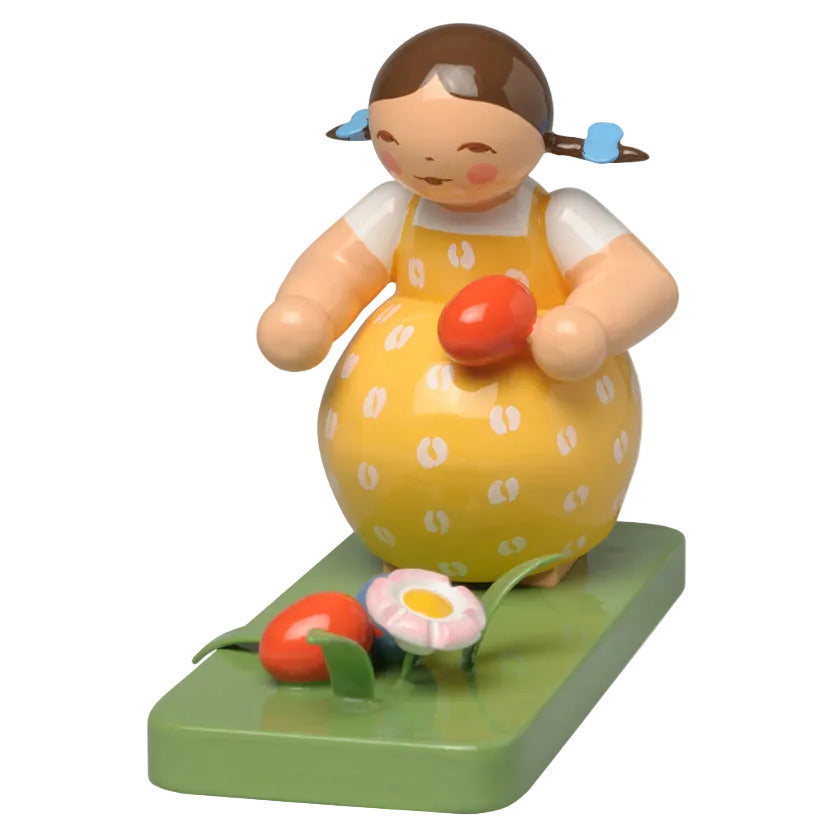 Wendt & Kühn Osterkinder, Mädchen am Osternest