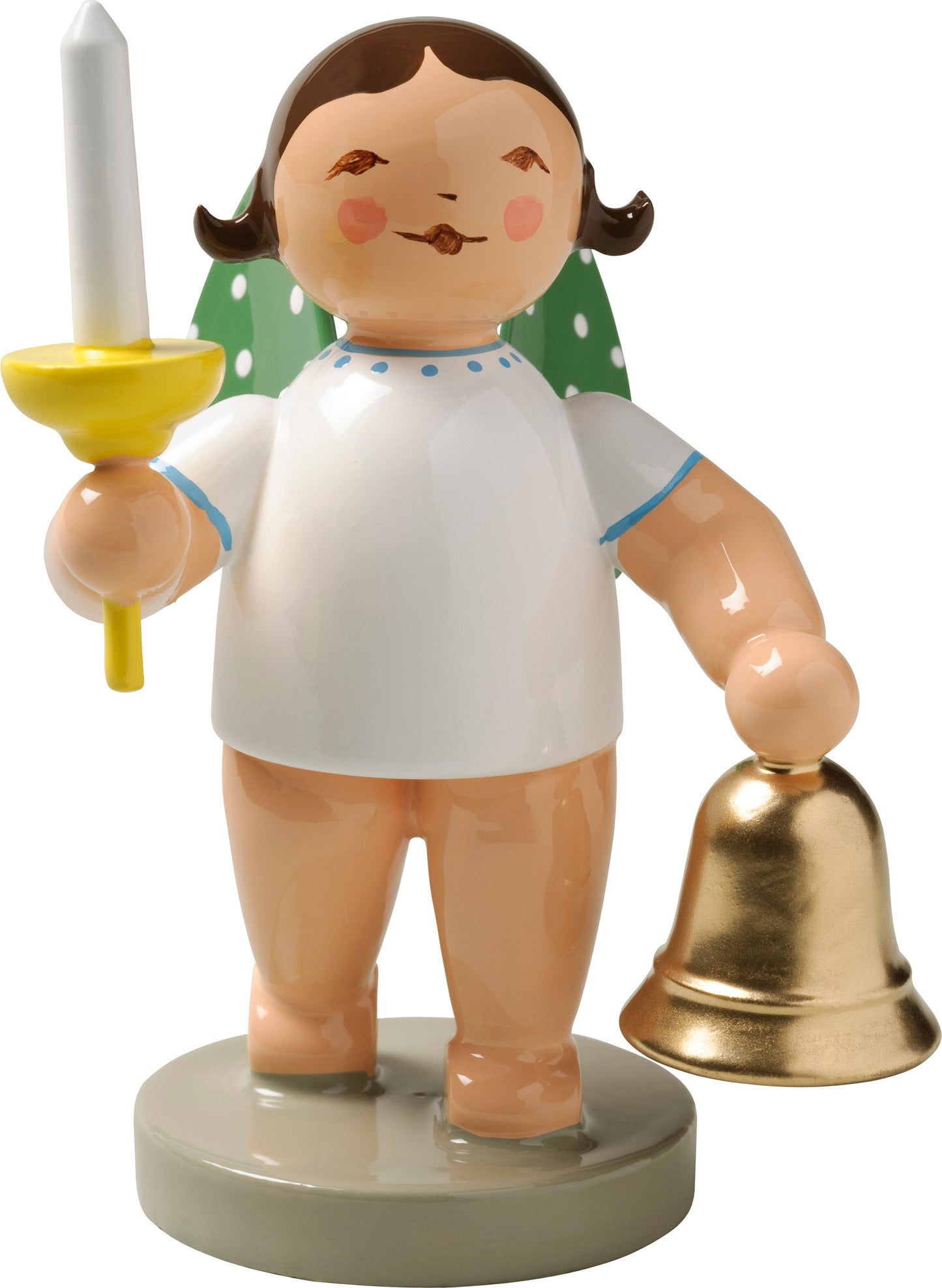 Wendt & Kühn Engel mit Glocke und Kerze