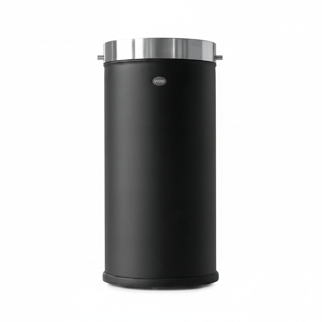 Vipp Büroeimer / Schirmständer 35l, schwarz