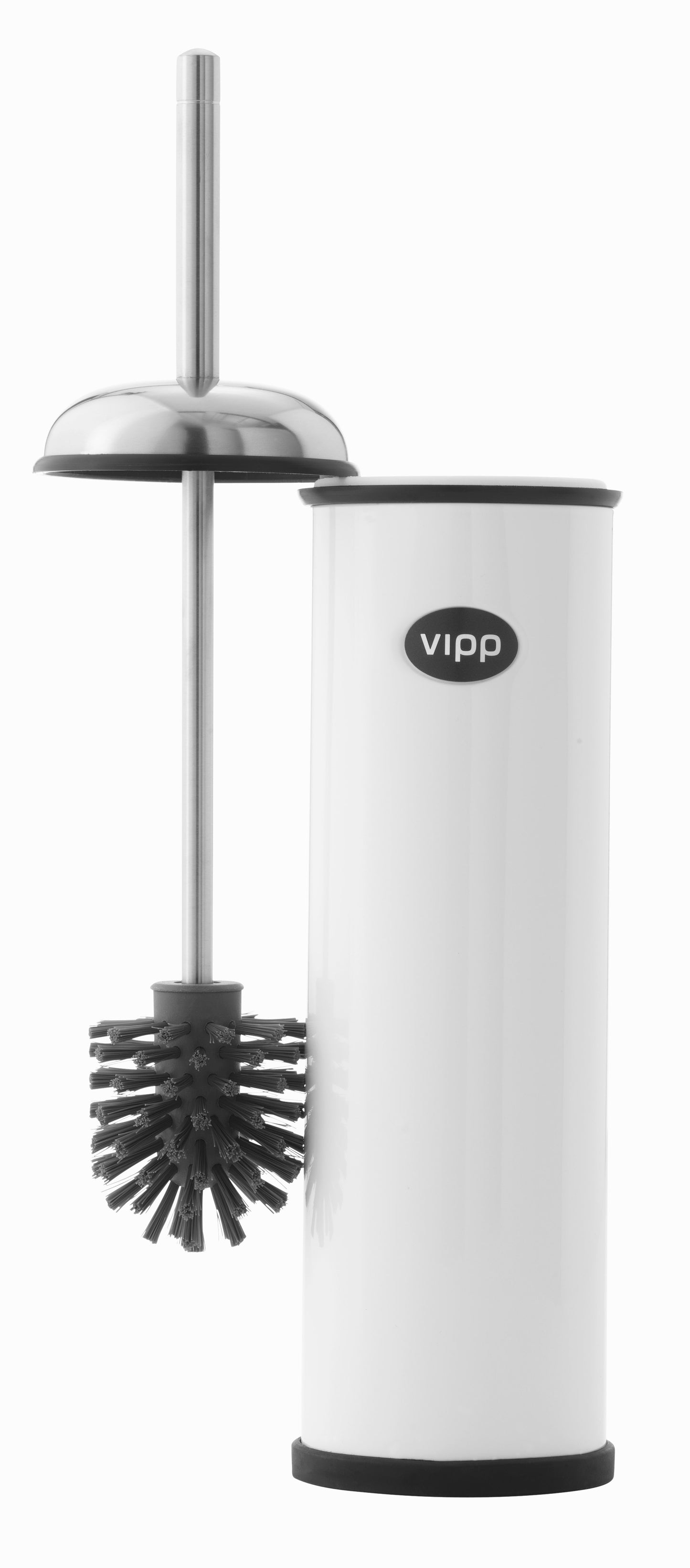 Vipp WC-Bürste für Wandbefestigung, weiß