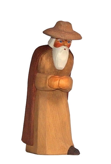 Lotte Sievers-Hahn Krippenfiguren 24cm, Hirte braun 22cm