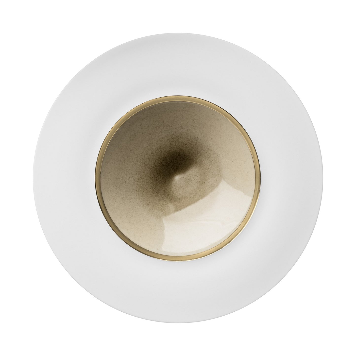 Hering Berlin Silent Brass Gold Teller für Pasta