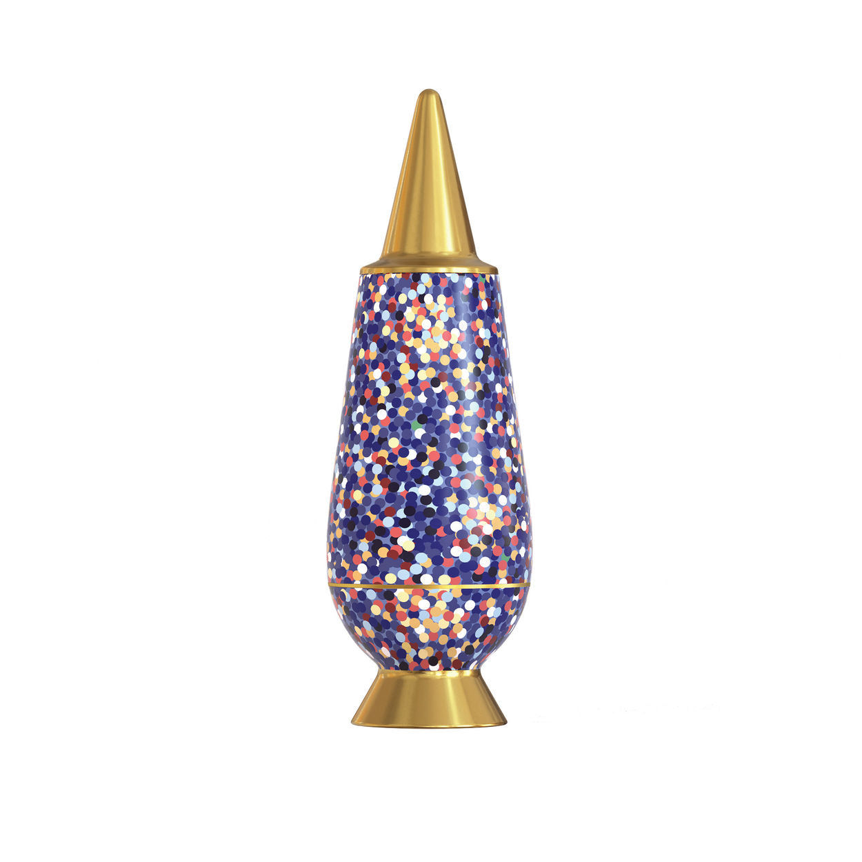 Alessi 100 Values Collection ART, 100% make-up Proust, Vase mit Deckel