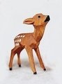 Lotte Sievers-Hahn Krippenfiguren 12cm, Kitz schnuppernd 5cm