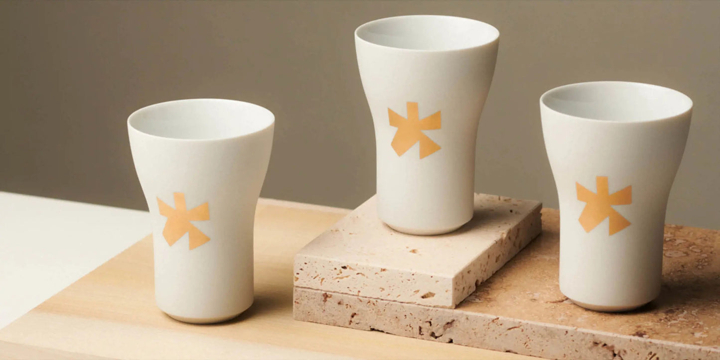 Hering Berlin - Letter Cups, Stern Becher