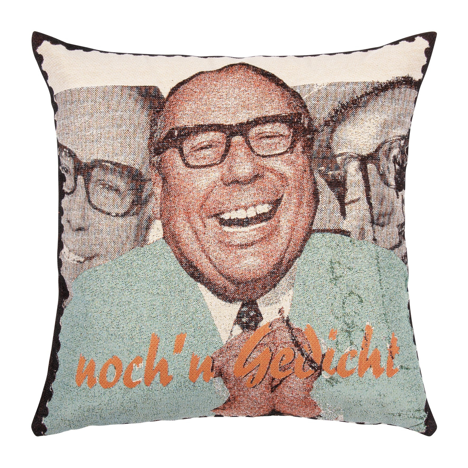 pod kissen kaufen PAD Kissenhülle Pad Kissen ZELLA Fellkissen Blau 50x50, Kissenbezug main image 0