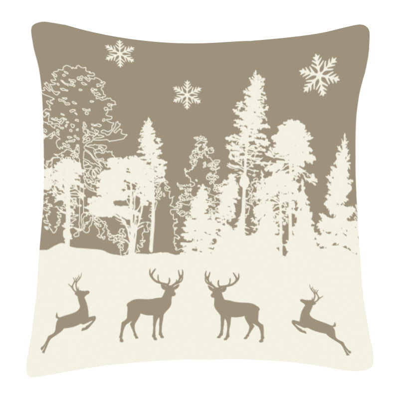 PAD Kissenhülle "Wonderland" 50x50cm, Farbe Taupe