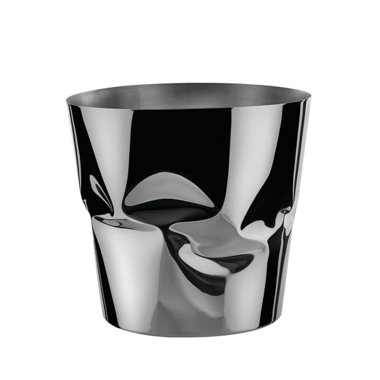 Alessi Compressioni, Weinkühler aus Edelstahl 18/10