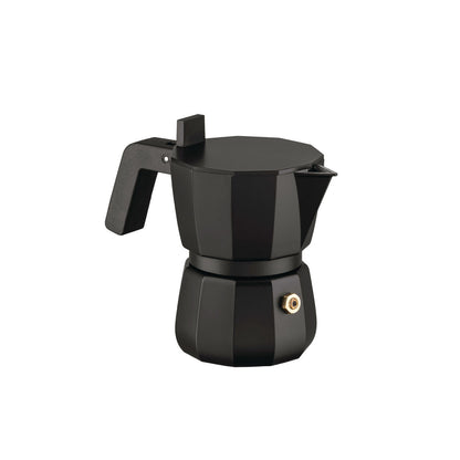 Alessi schwarze Espressokocher Moka