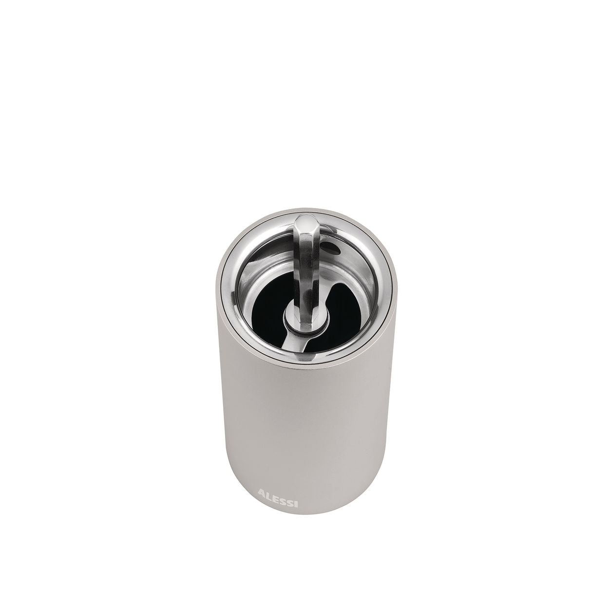 Alessi KG01 Salz-, Pfeffer- und Gewürzmühle aus Aluminium