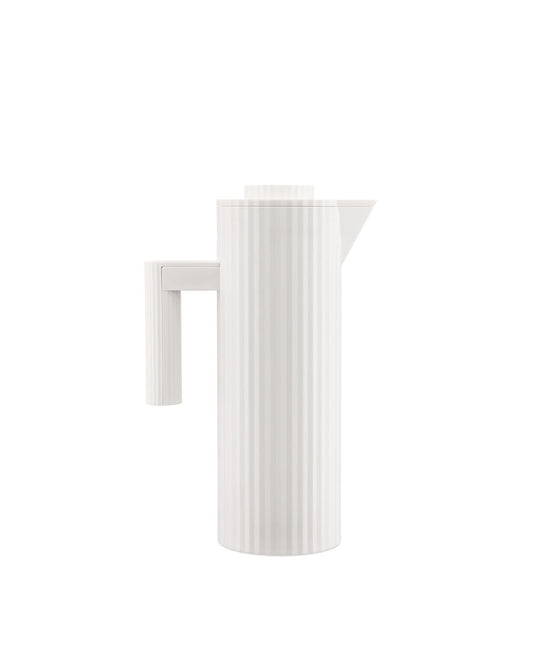 Alessi Plissé Isolierkanne, Farbe Weiß