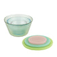 Alessi Fresco 3er-Set Glasbehälter mit Silikondeckeln