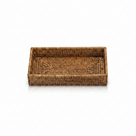 Decor Walther Basket Tablett aus Rattan
