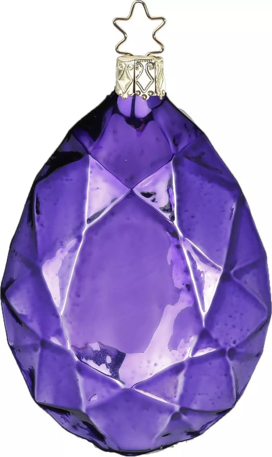 INGE-GLAS Diamant, dunkellila Glanz