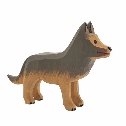 Lotte Sievers-Hahn Krippenfiguren 12cm, Hirtenhund 6cm