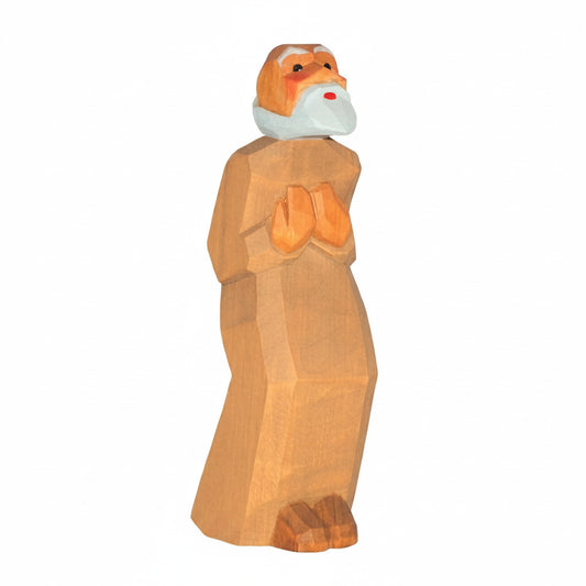 Lotte Sievers-Hahn Krippenfiguren 12cm, Hirte mit Spitzbart, 12 cm (Typ 1)