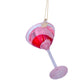 Vondels Ornament Pink Cosmopolitan Cocktail H8,5cm