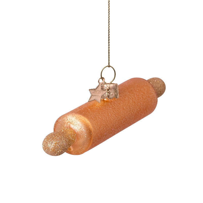 Vondels Glasornament Baking Rolling Pin H3cm